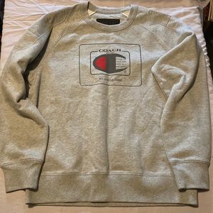 Coach X Champion crewneck sweater Size L